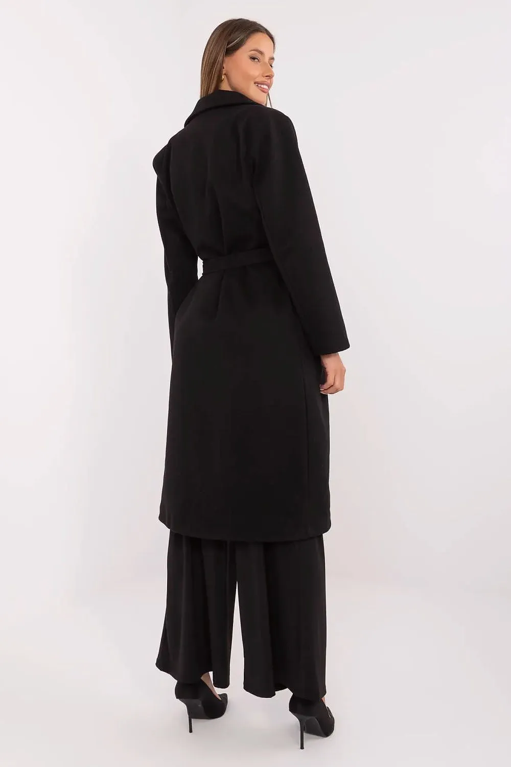 Women's elegant knee-length coat