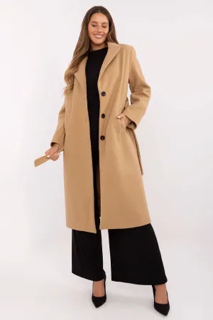 Women's elegant knee-length coat