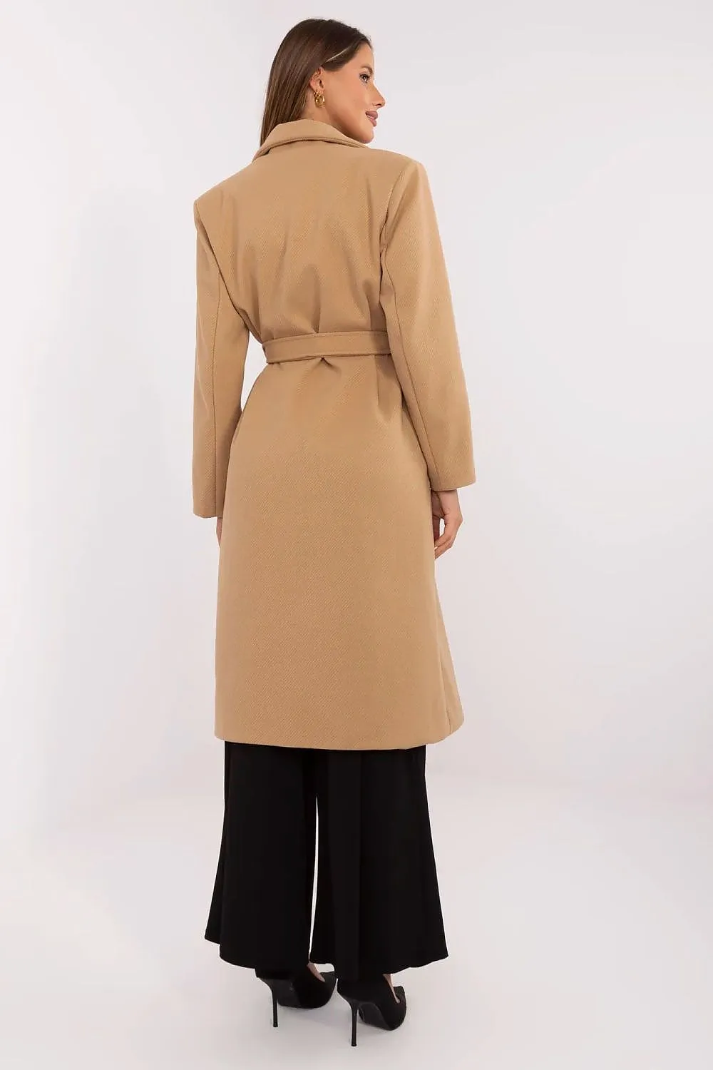 Women's elegant knee-length coat