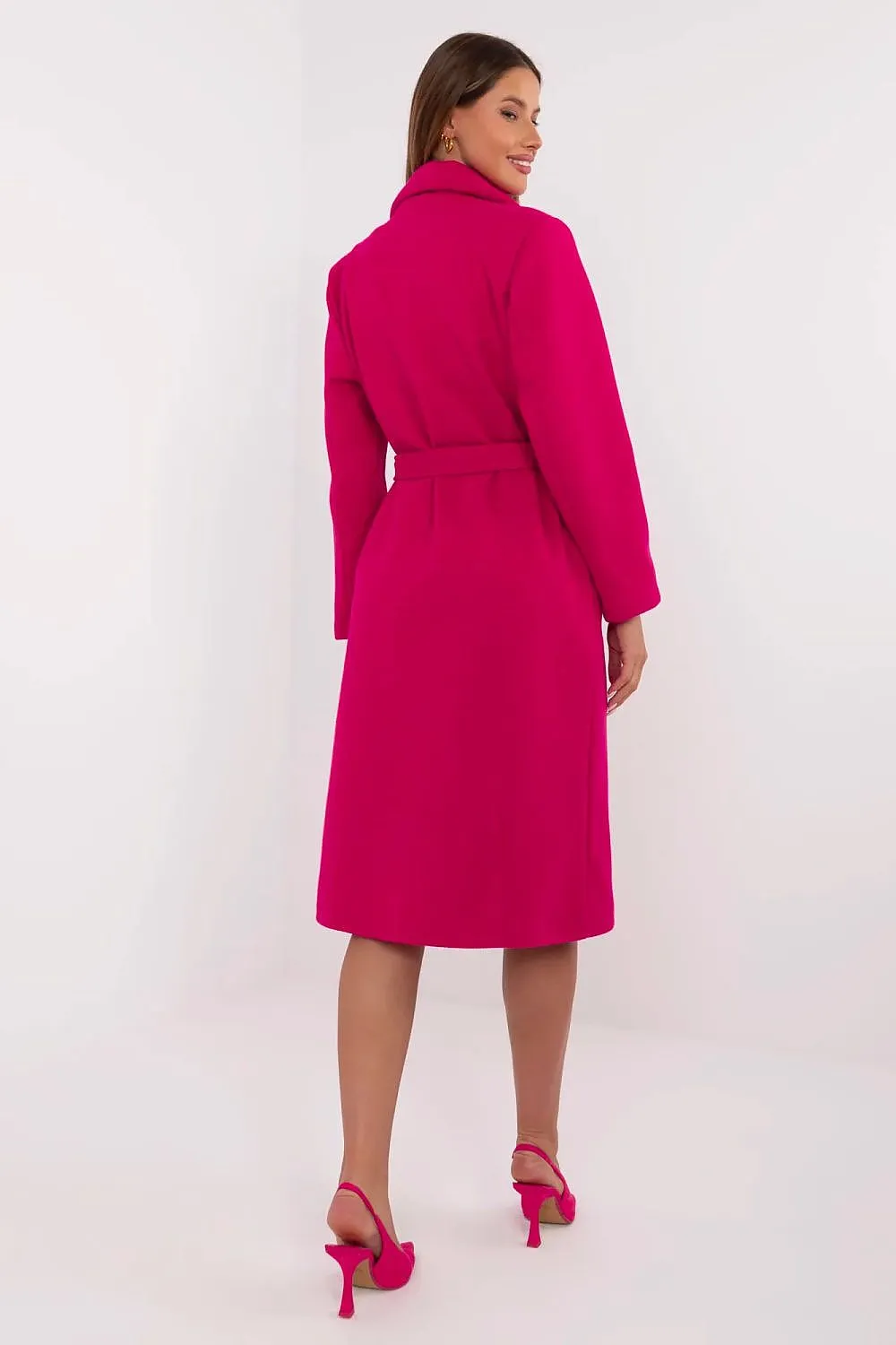 Women's elegant knee-length coat