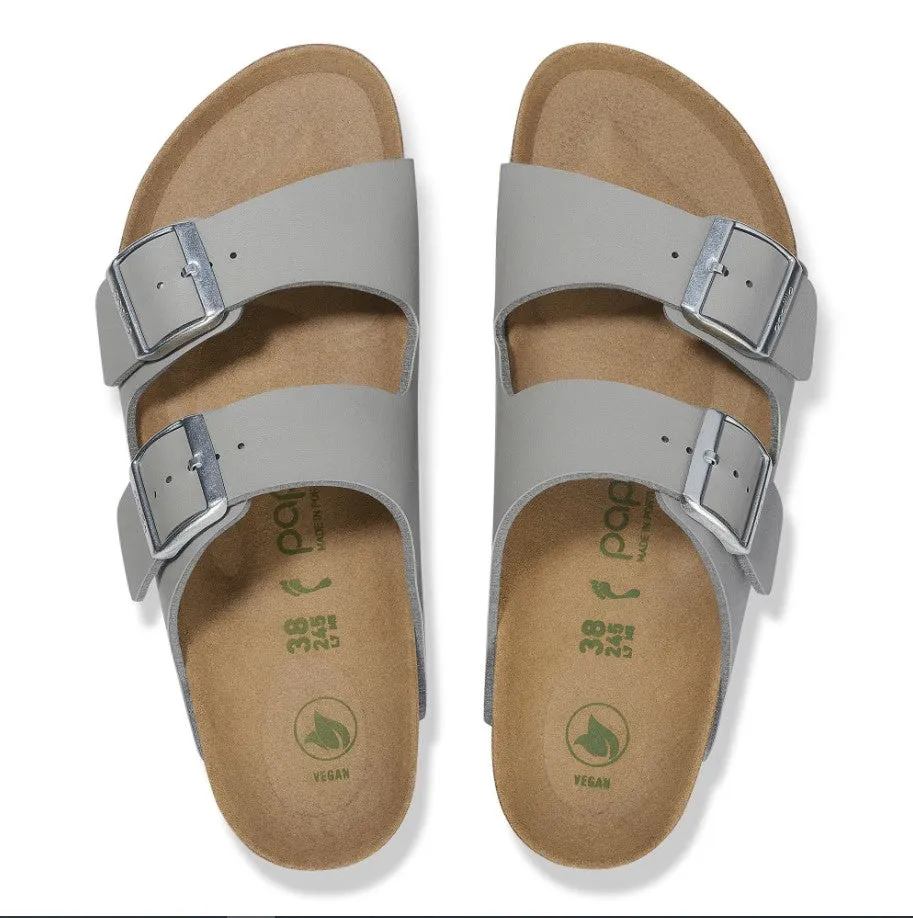 Women's Papillio Arizona Flex Platform Birko-Flor 1028439 Color: Stone Coin