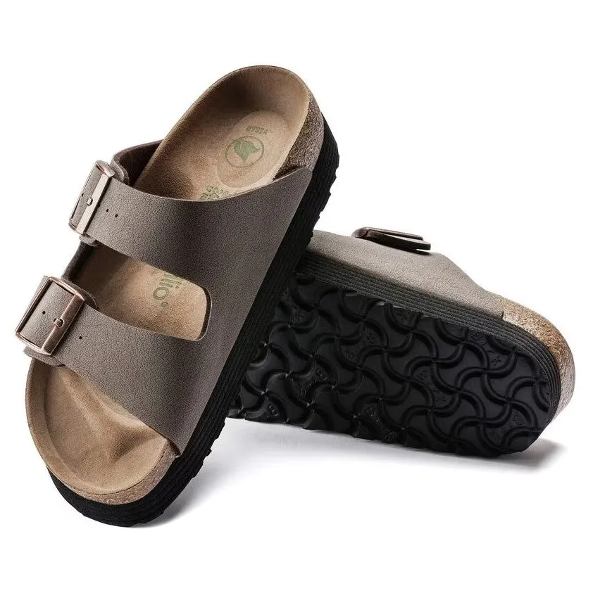 Women's Papillio Arizona Flex Platform Vegan Birkibuc 1027417B Color: Mocha
