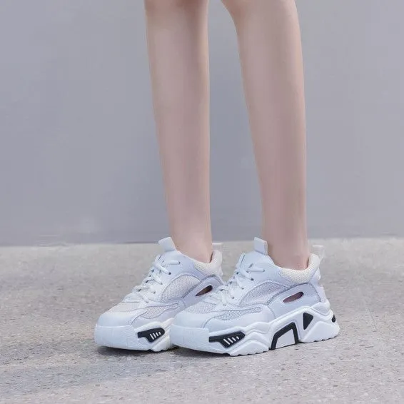 Women's Petite Breathable Sneakers DS34