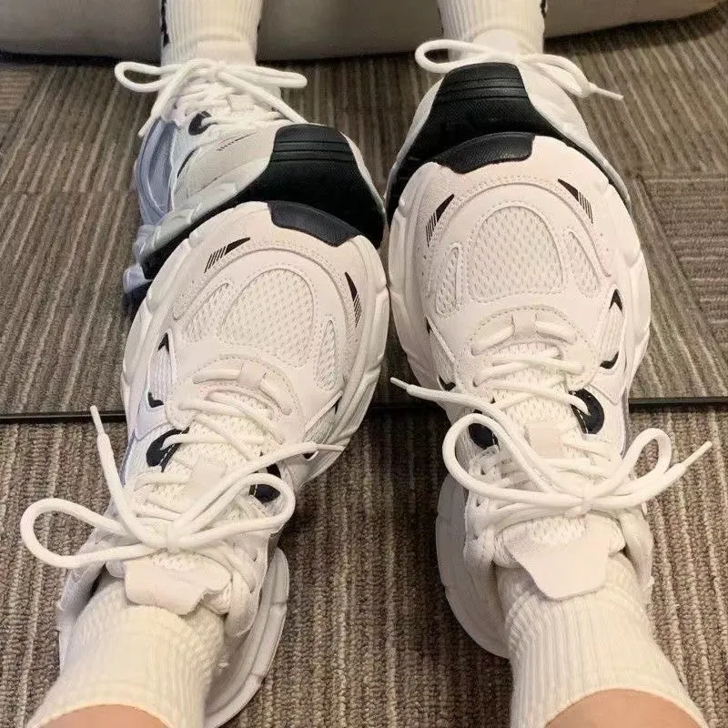 Women's Platform Summer Breathable Clunky Wild Running Sneakers