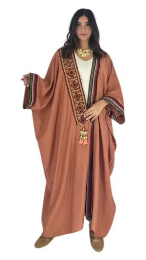 Zeina mocha mousse abaya