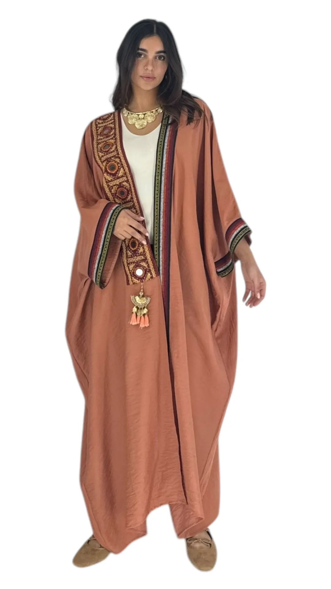 Zeina mocha mousse abaya
