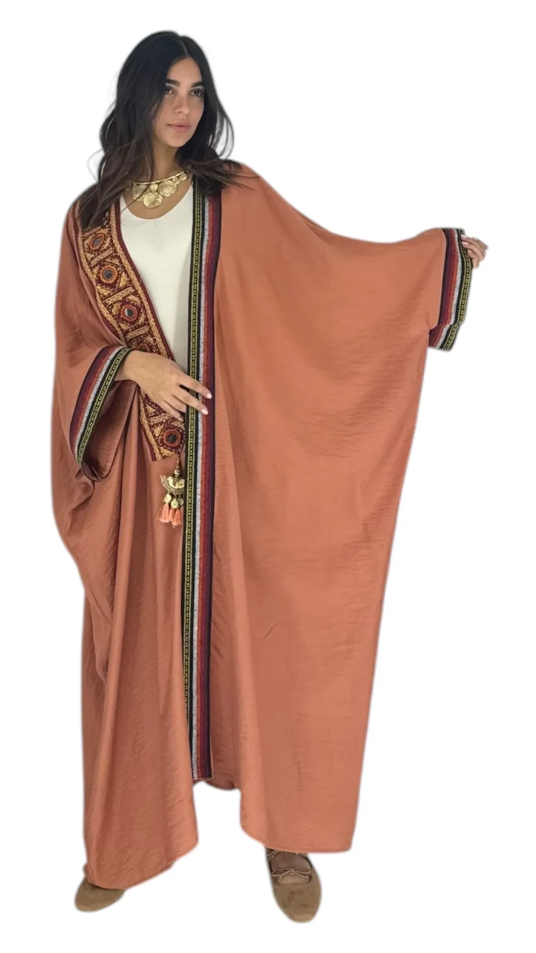 Zeina mocha mousse abaya
