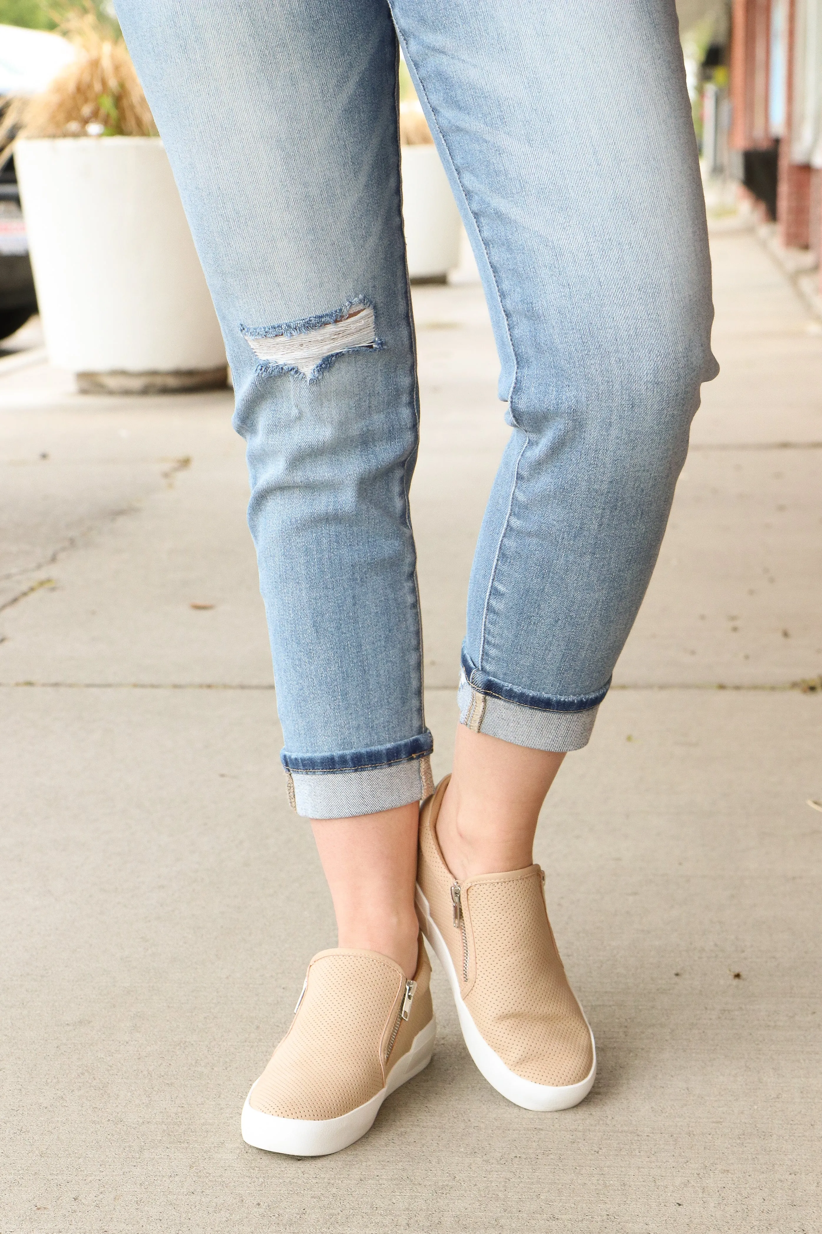 Zion Sneaker in Nude